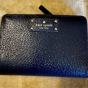 Kate Spade Boarskin Leather Wallet NWOT